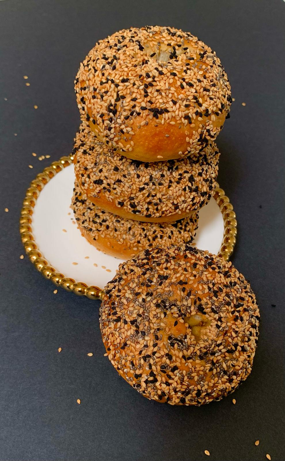 Sourdough Bagels