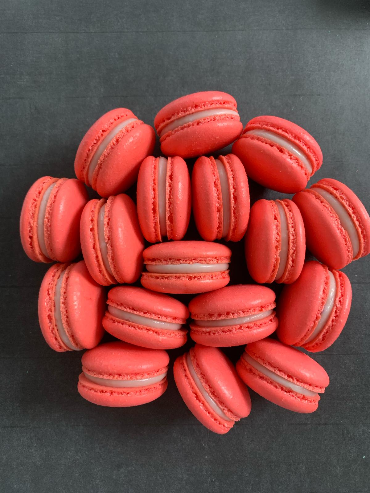 Raspberry Macaron