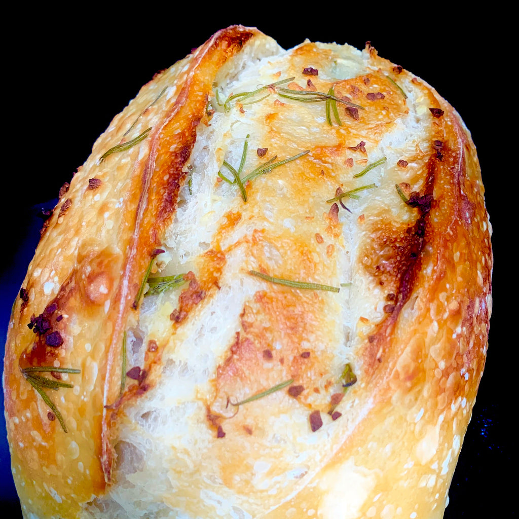 Rosemary Garlic Sourdough